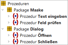 Packages und Procedures
