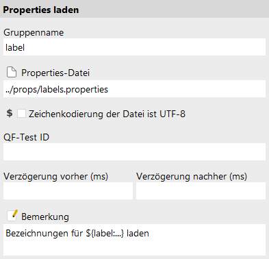 Properties laden Attribute