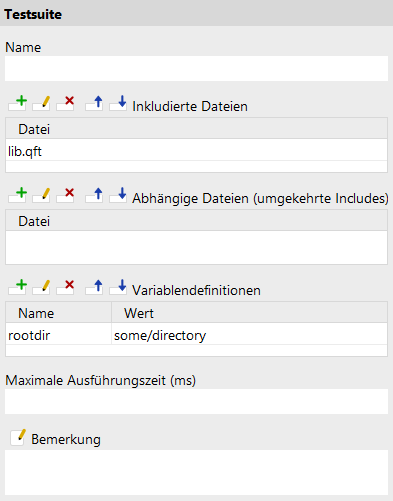 Testsuite Attribute