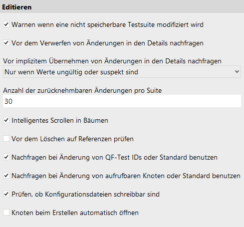 Editieren