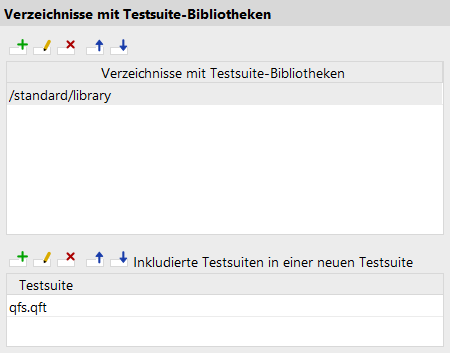 Bibliotheksoptionen