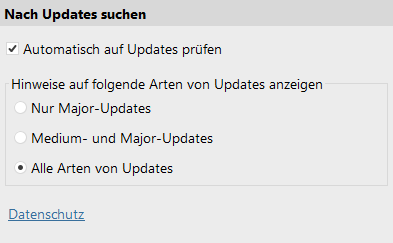 Updates