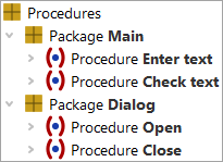 Packages and Procedures
