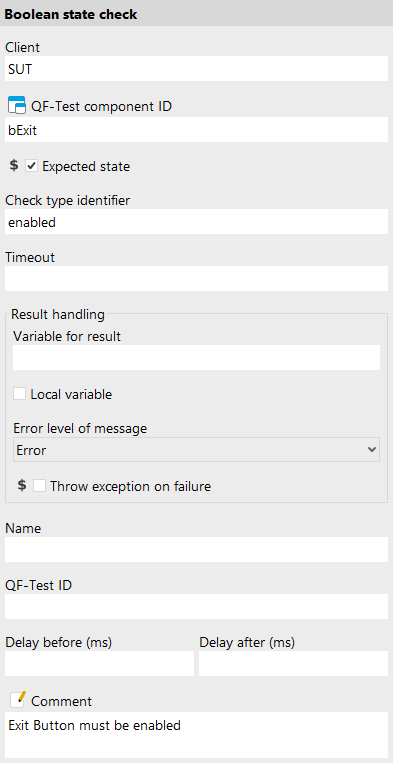 Check Text Attribute