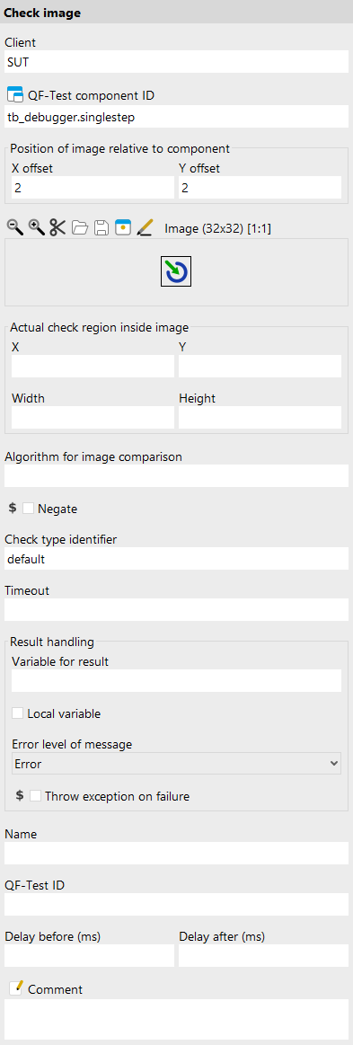 Check image attributes