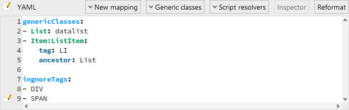 Configuration templates
