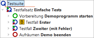Testlauf starten