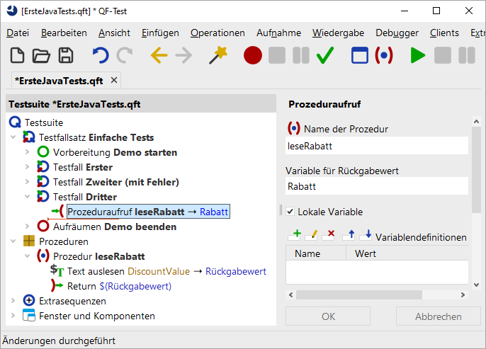 Prozedur mit Rückgabewert