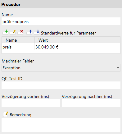 Details eines Prozedurknotens