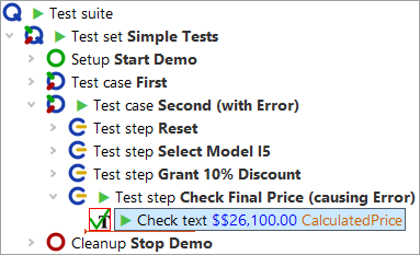 Corrected check node
