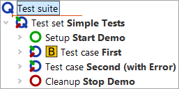 Start test