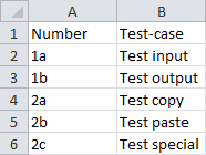 Excel data for QF-Test Excel data for QF-Test
