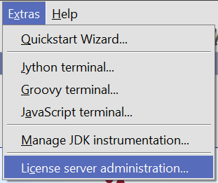 License server administration License server administration