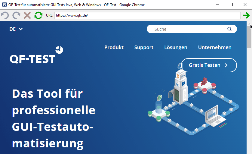 QF-Test Homepage QF-Test Homepage