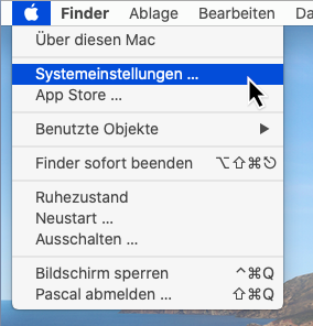 macOS Catalina 10.15 Systemeinstellungen macOS Catalina 10.15 Systemeinstellungen