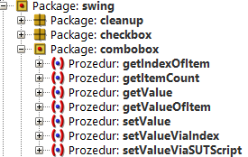 QF-Test Prozeduren in Testsuite QF-Test Prozeduren in Testsuite