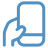Phone Hand Hold - Icon