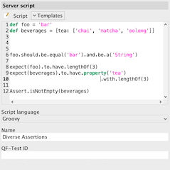 script assertion api testing screenshot