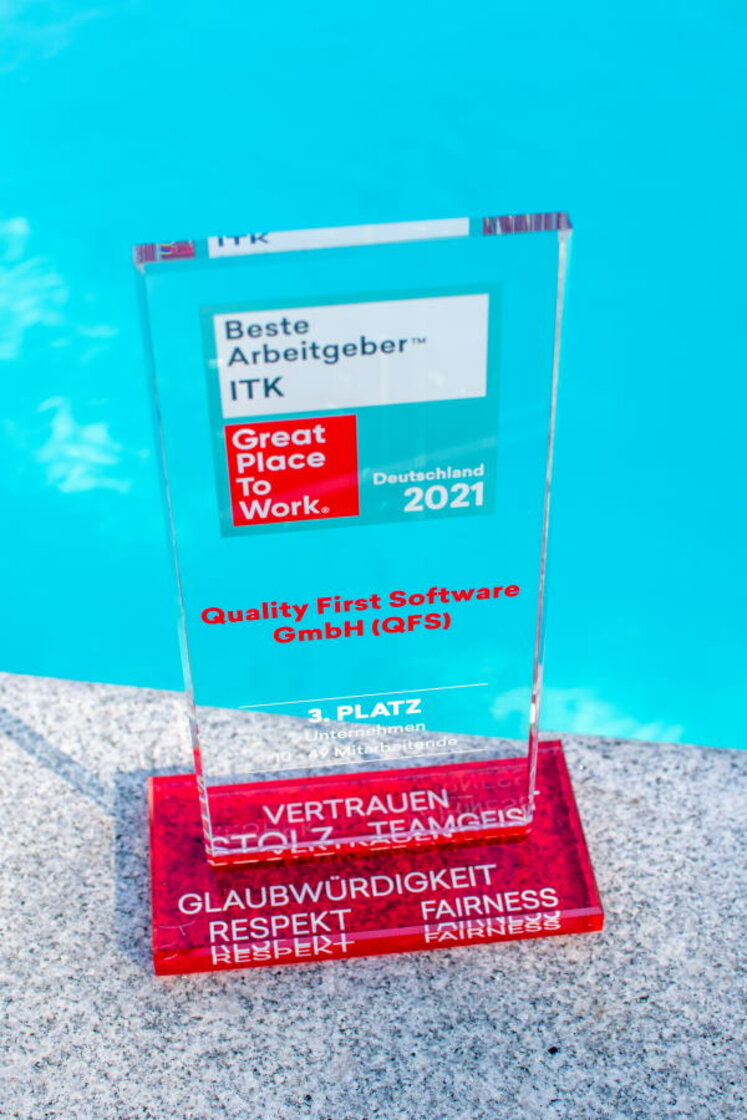 2021 Great Place to Work: 3. Platz in ITK Branche