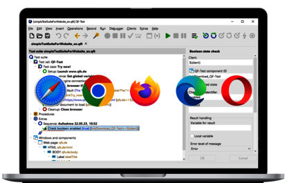 Testing Web applications automated