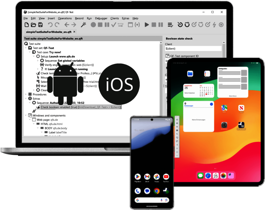 App Testing Gerätetypen